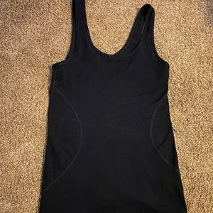 Zella Scoop Neck Black Athletic Tank
